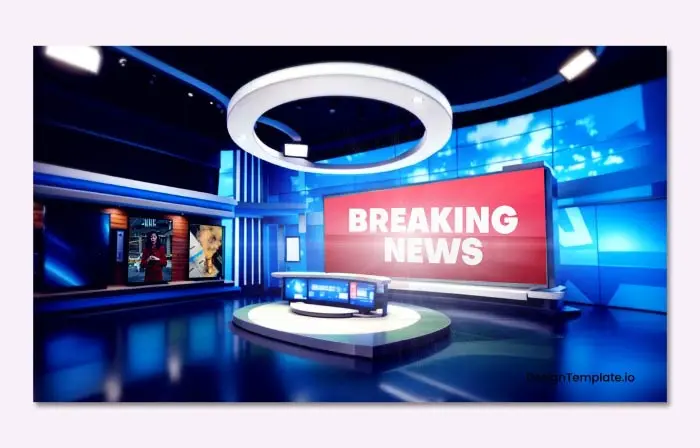 Professional News Anchor 3D Promo